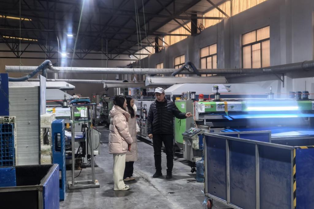 訪企拓崗促就業 深化合作育新才——商務貿易系教師赴海岱豐(山東)新材料科技等企業走訪調研